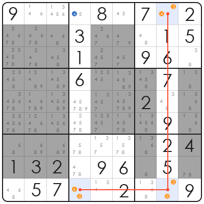 color sudoku game board